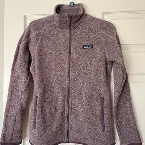 Women's Better Sweater® Fleece Jacket.              Size S Dusky Brown